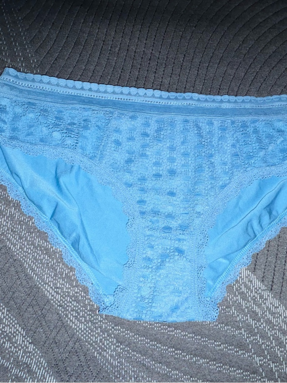 Light Blue Lace Bikini Panty